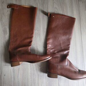 J. Crew Leather Riding Boots